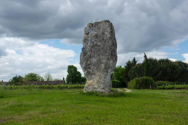Förhistoriska megalitiska menhir — Stockfoto