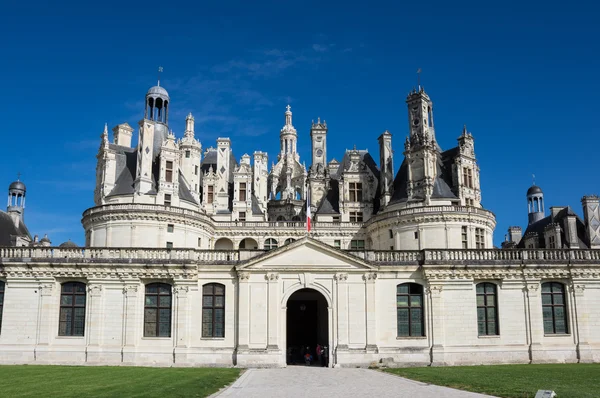 O castelo real de Chambord — Fotografia de Stock