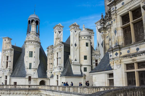 O castelo real de Chambord — Fotografia de Stock