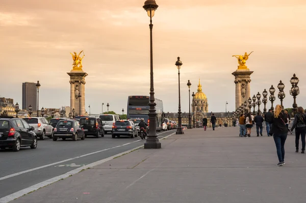 Pont alexandre iii — Stockfoto