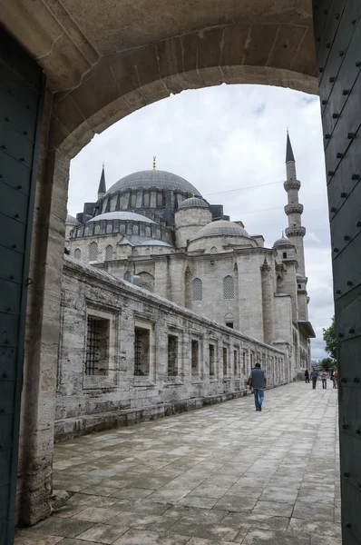 La mezquita de Suleymaniye — Foto de Stock