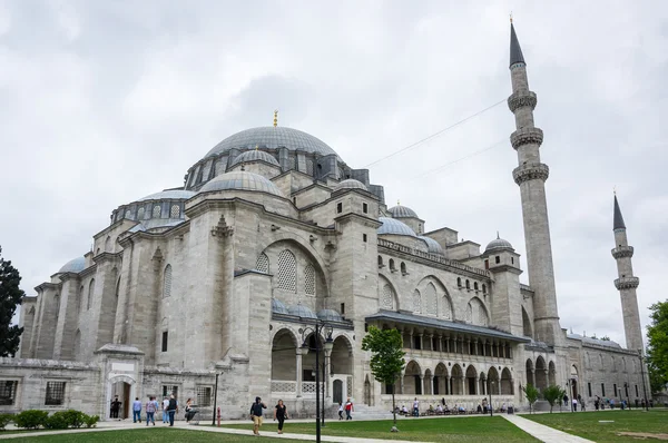 La mezquita de Suleymaniye — Foto de Stock