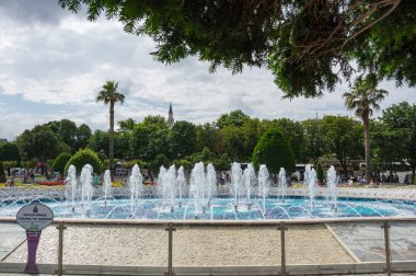Bir Çeşme yakınlarında Ayasofya Müzesi, Istanbul, Türkiye