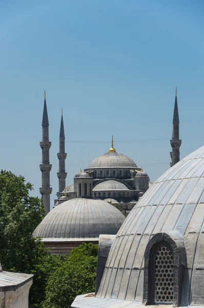 Ayasofya'nın ve Sultan Ahmet Camii Instanbul