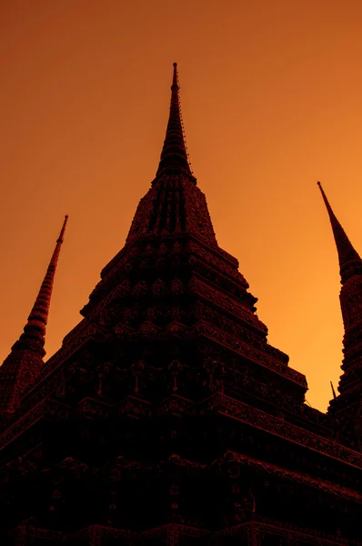 Wat Pho em Bangkok — Fotografia de Stock