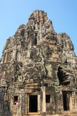 Angkor Wat karmaşık tapınakta Bayon