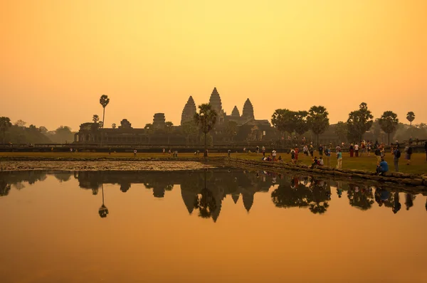 Angkor wat tempel — Stockfoto