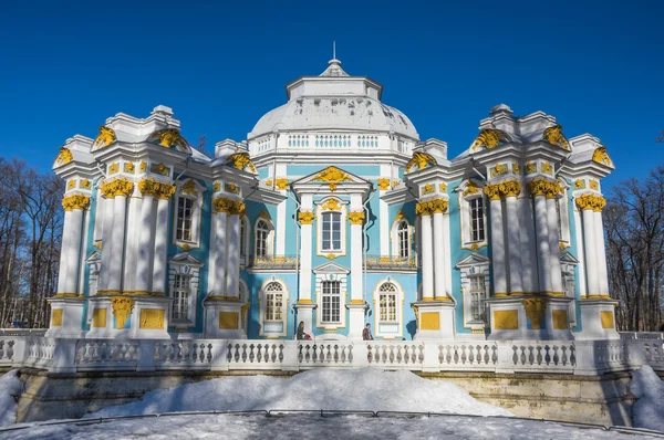 Pavilon Ermitáž v parku catherine — Stock fotografie