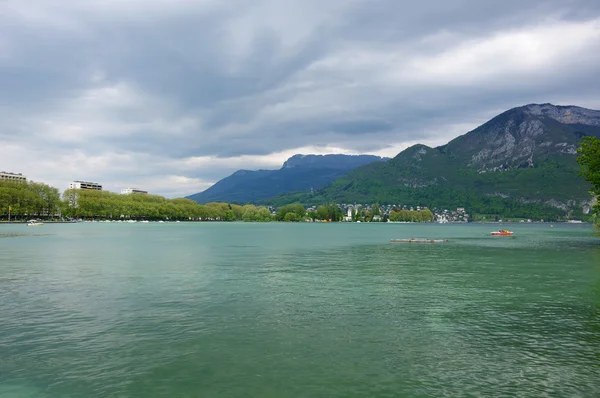 Vista del lago de Annecy — Foto de Stock