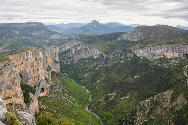 プロヴァンスのデュ ヴェルドン峡谷します。 — ストック写真