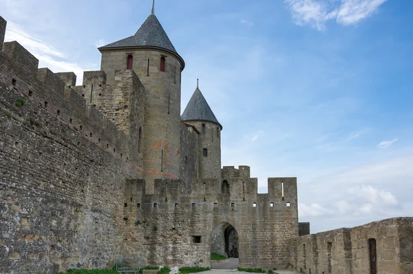 Kale ve surlar Carcassonne — Stok fotoğraf