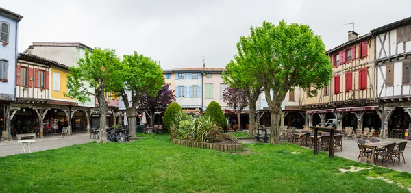 Borgo medievale Mirepoix — Foto Stock