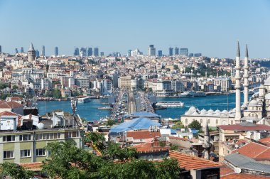 Istanbul 'un Üstten Görünüm