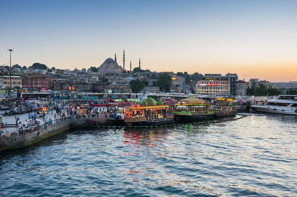 Eminönü ilçesinde günbatımı