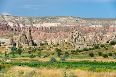 taş oluşumları Kapadokya, Türkiye
