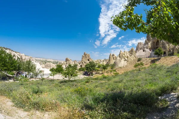 Stenformationer i Kappadokien, Turkiet — Stockfoto