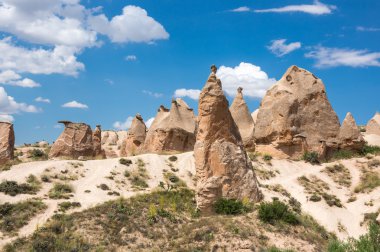 taş oluşumları Kapadokya, Türkiye
