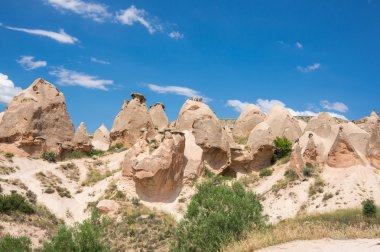 taş oluşumları Kapadokya, Türkiye