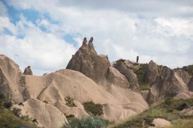 taş oluşumları Kapadokya, Türkiye