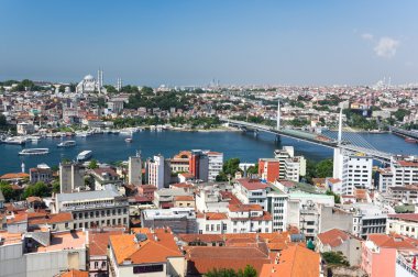 Istanbul 'un Üstten Görünüm