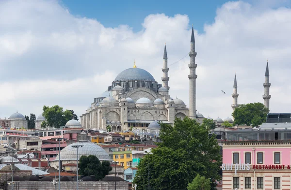 Blick auf die suleymaniye-Moschee — Stockfoto