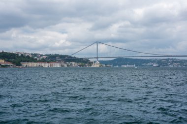 İstanbul 'daki Boğaz Köprüsü