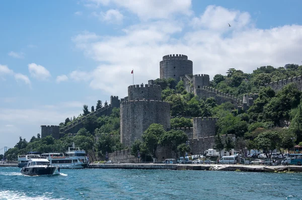 Rumelian hrad v Istanbulu — Stock fotografie