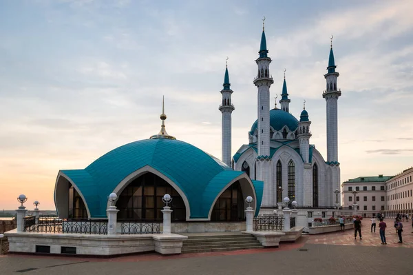 Mezquita Kul Sharif Una Las Mezquitas Más Grandes Rusia Kazán —  Fotos de Stock