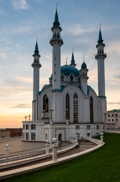 Mešita Kul Sharif Jedna Největších Mešit Rusku Kazani Tatarská Republika — Stock fotografie