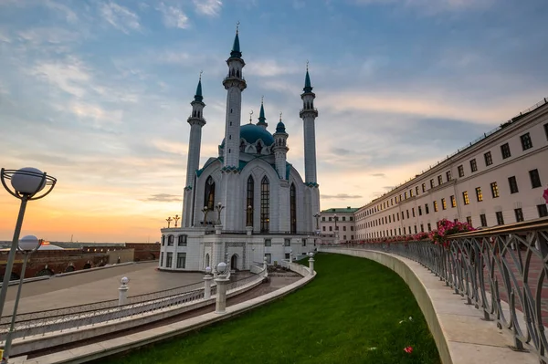 Mesquita Kul Sharif Uma Das Maiores Mesquitas Rússia Kazan República — Fotografia de Stock