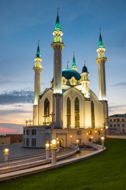 Kul Şerif Camii - Rusya 'nın en büyük camilerinden biri, Kazan, Tataristan Cumhuriyeti