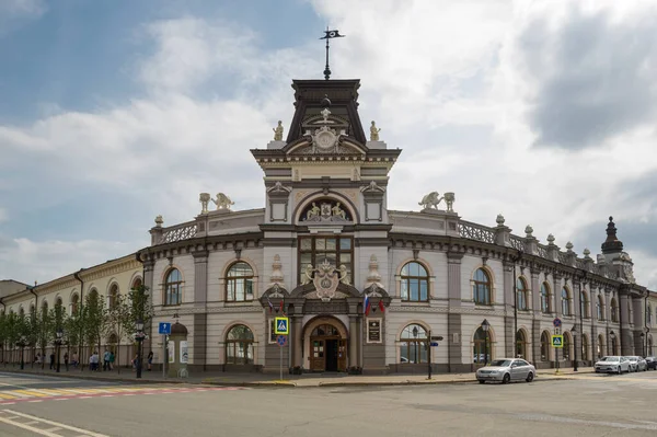 Kazan Russia Lipiec 2018 Widok Muzeum Narodowe Historycznym Centrum Kazania — Zdjęcie stockowe