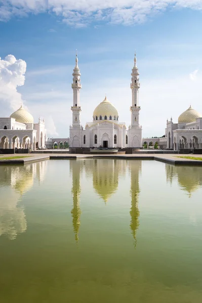 Mesquita Branca Cidade Bulgar República Tartaristão Rússia — Fotografia de Stock