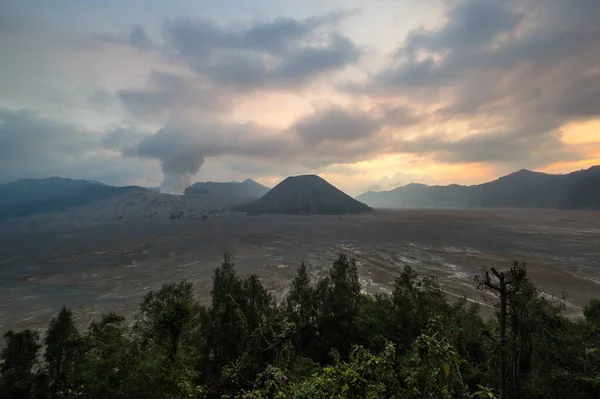 Mount Bromo Active Volcano Bromo Tengger Semeru National Park East — Stock Photo, Image