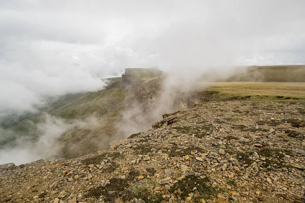 Panoramisch Uitzicht Het Bermamytplateau Republiek Karachay Tsjerkessië Rusland — Stockfoto