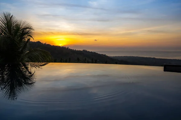 View Swimming Pool Hotel Island Bali Indonesia — Stock Photo, Image