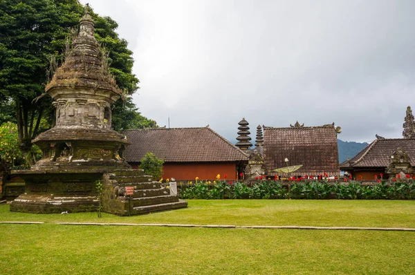 Kompleks Świątynny Pura Ulun Danu Beratan Lub Pura Bratan Główny — Zdjęcie stockowe