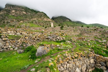 Kabardino-Balkaria, Rusya 'daki Kafkasya dağlarındaki Yukarı Balkaria köyü.