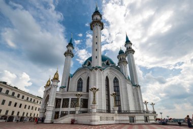 Kul Şerif Camii -- Rusya 'nın en büyük camilerinden biri, Kazan, Tataristan Cumhuriyeti