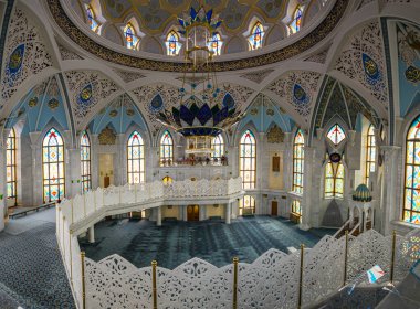 Kul Şerif Camii - Rusya 'nın en büyük camilerinden biri, Kazan, Tataristan Cumhuriyeti