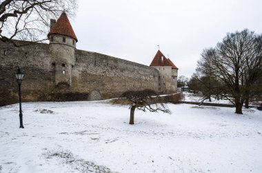 Tallinn Kalesi, Estonya 'nın başkenti. Eski Şehir UNESCO Dünya Mirasları Listesinde yer aldı