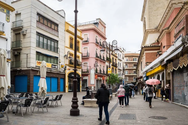 Seville España Abril 2019 Vista Calle Centro Histórico Sevilla Gran —  Fotos de Stock