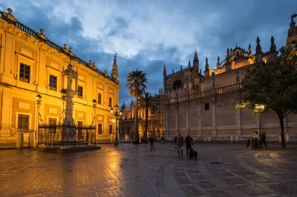 Seville Espanha Abril 2019 Catedral Santa Maria Mais Conhecida Como — Fotografia de Stock