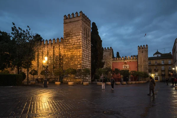 Seville Spagna Aprile 2019 Alcazars Reale Siviglia Palazzo Reale Siviglia — Foto Stock