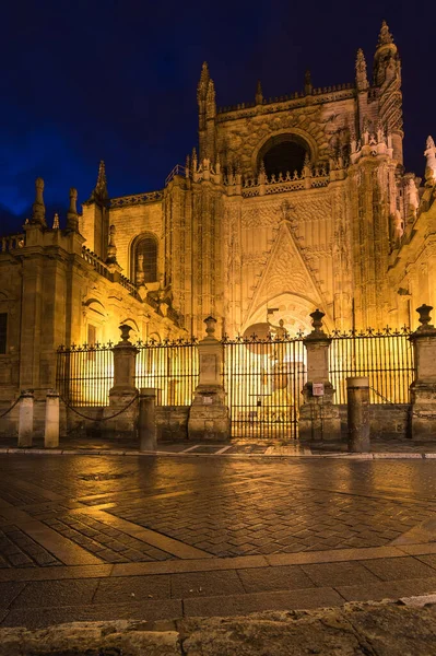 Cathedral Saint Mary See More Known Seville Cathedral Roman Catholic — стоковое фото