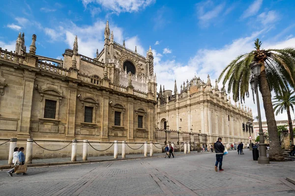 Seville Spanje April 2019 Kathedraal Van Saint Mary See Beter — Stockfoto