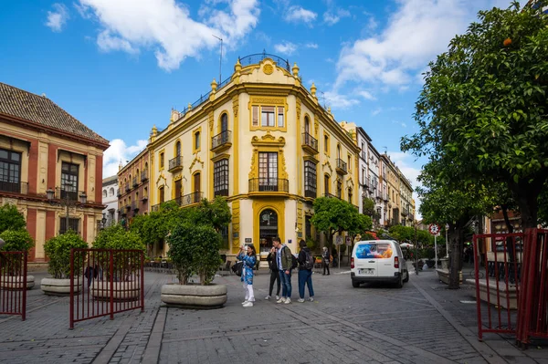 Seville España Abril 2019 Vista Calle Centro Histórico Sevilla Gran —  Fotos de Stock