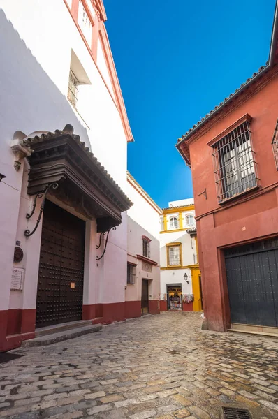 View Street Historical Center Seville Big Tourist Centre Spain — Stock Photo, Image