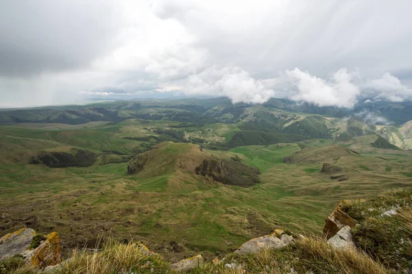 Vue Panoramique Plateau Bermamyt Dans République Karachay Tcherkessie Russie — Photo