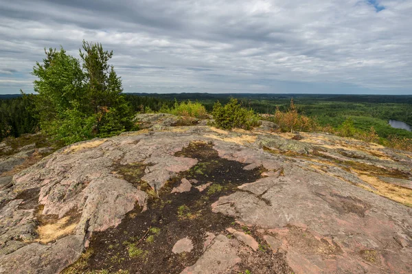 Vista Desde Monte Hiidenvuori Karelia República Karelia Rusia — Foto de Stock